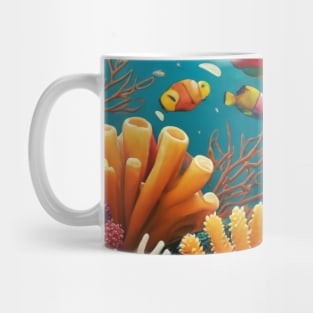 marine life coral reef biodiversity Mug